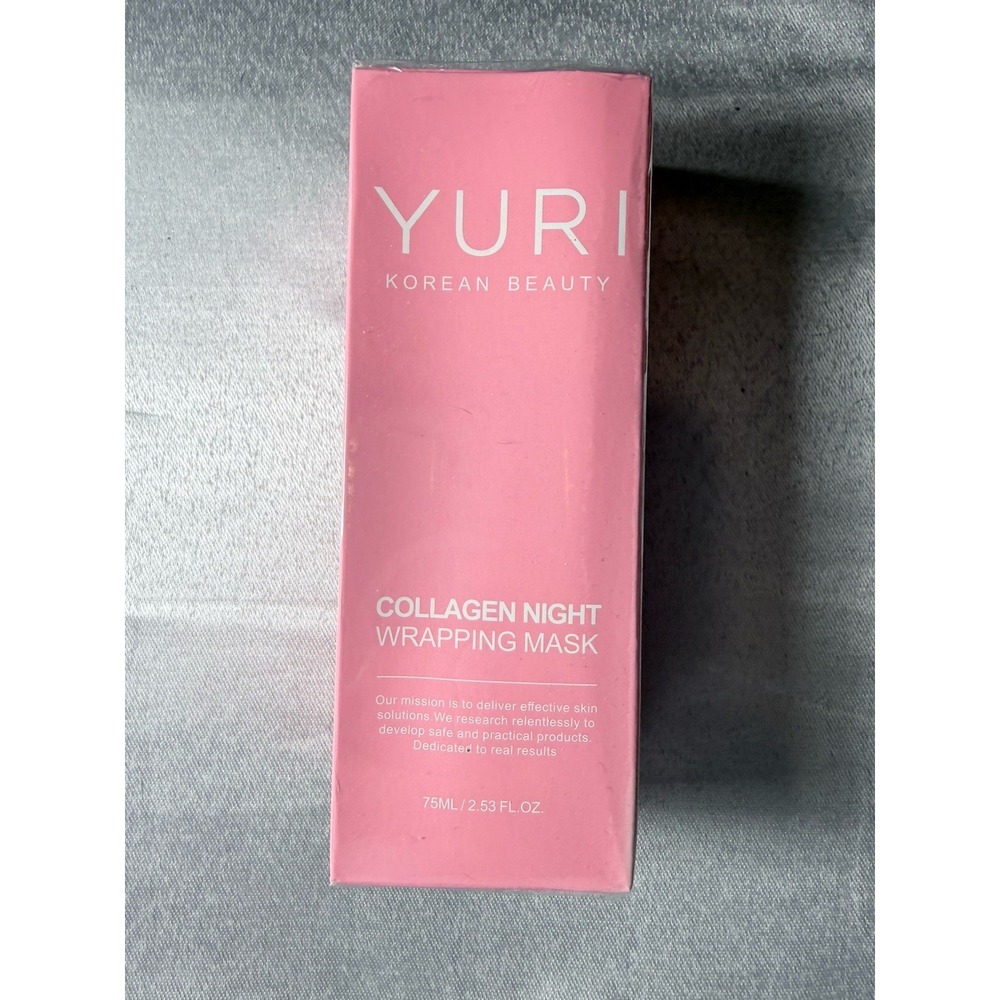 Yuri Korean Beauty Collagen Night Wrapping Mask Skincare Facial 75ml / 2.53oz